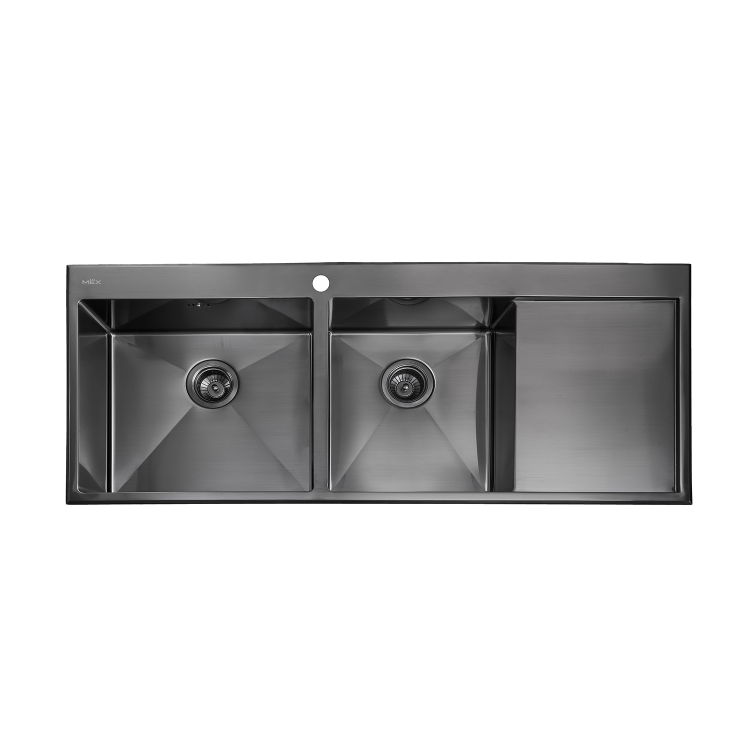 MEX Inset Sink AISI 304 stainless steel MOD.SCD1202GM,