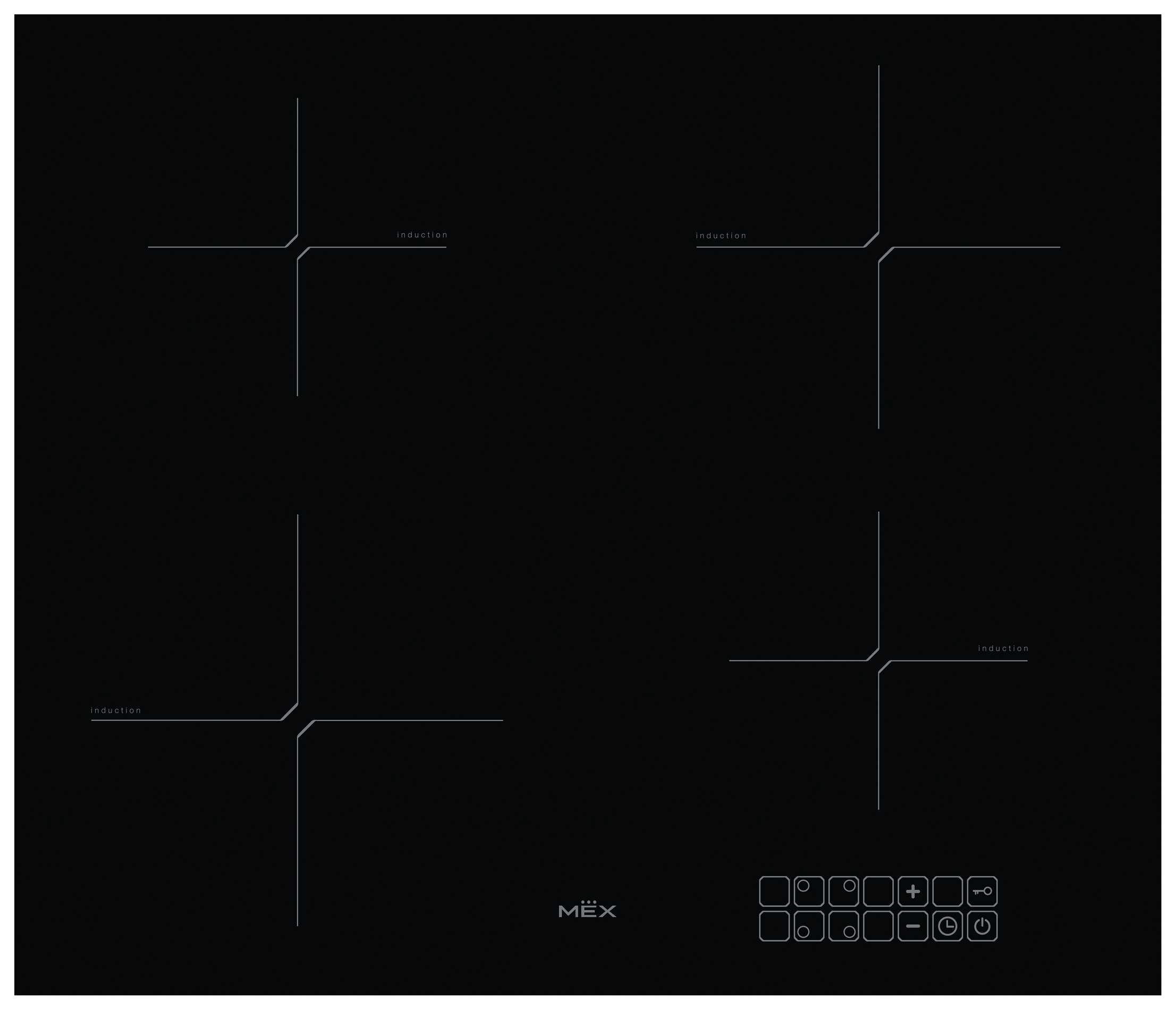 MEX INDUCTION HOB MODEL HIM364